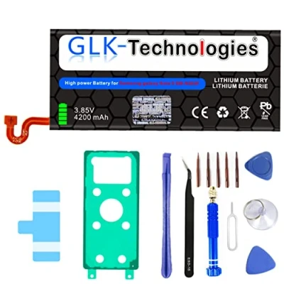 Abbildung von High Capacity Ersatz Akku kompatibel mit Samsung Galaxy Note 9 (N960F) EB BN965ABU Original GLK Technologies Battery accu 4200 mAh inkl. Profi Werkzeug Set Kit NUE (Note Werkzeug)