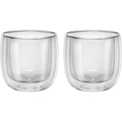 Abbildung von Zwilling Teeglas &quot;Gläser Set Sorrento, 2er Set&quot;, (Set, 2 tlg., 2x Sorrento Teeglas), doppelwandig, Fassungsvermögen je Glas ca. 240 ml