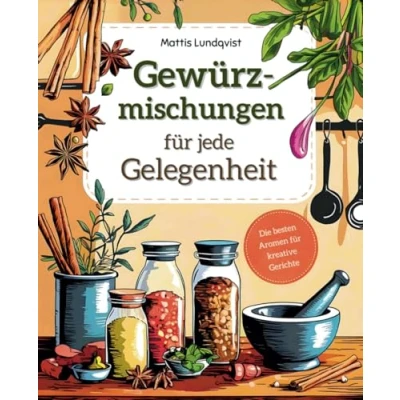 Abbildung von Gewürzmischungen für jede Gelegenheit: Die besten Aromen kreative Gerichte einfach zuzubereiten und ideal Mahlzeit, mit Vielfalt Geschmack aus aller Welt