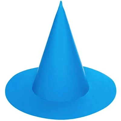 Abbildung von Baker Ross AX205 Zaubererhüte aus Karton Bastelset für Kinder 3 Stück, Saisonale Kreativsets und Bastelbedarf zum Basteln Dekorieren zur Winterzeit