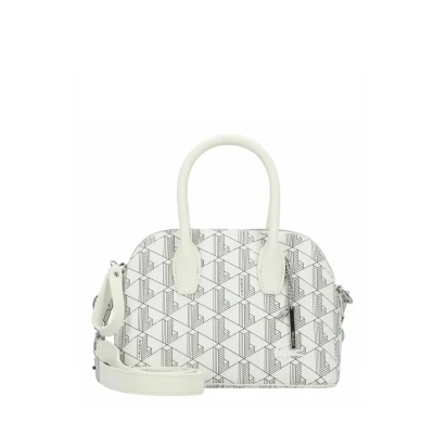 Abbildung von Lacoste Daily Lifestyle Seasonal 20 CM Handtasche, Damen, Größe: One Size, Mono farine abimes