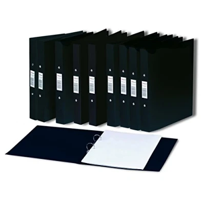Abbildung von Rexel p41 ClearView Sichtbuch 10er Pack schwarz
