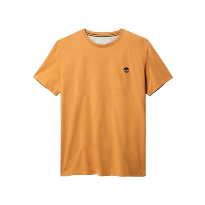 Abbildung von Timberland Dunstan River Jersey CREW Tshirt basic, Herren, Größe: Large, Wheat boot