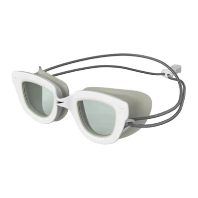 Abbildung von Speedo Unisex Kinder Sunny G Seasiders Schwimmbrille, Weiß/Grau, One Size