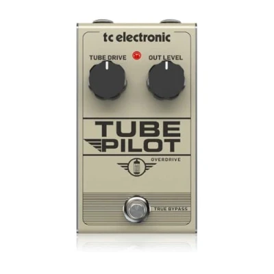 Abbildung von TC Electronic TUBE PILOT Overdrive 12AX7 bestücktes echtes Röhren Pedal mit warmem und ausdrucksstarkem Sound