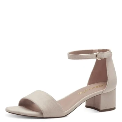 Abbildung von Tamaris Damen Sandalette in beige Gr. 37