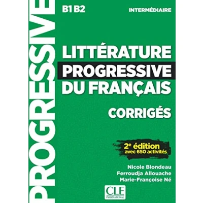 Abbildung von Litterature progressive du francais Niveau intermediaire (B1/B2) Corriges: Corriges intermedi