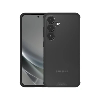 Abbildung von Mous Schutzhülle für Samsung Galaxy S25, transparent, kratzfest, kristallklar, schlankes Design, stoßfeste