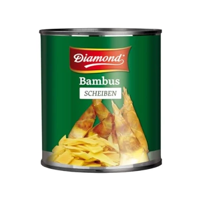 Abbildung von DIAMOND Bambusscheiben, eingelegtes Asia Gemüse im Glas, geeignet für Wok Gerichte, low carb 1 x 2,84 kg