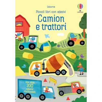 Abbildung von Camion e trattori. Ediz. a colori (Piccoli libri con adesivi)
