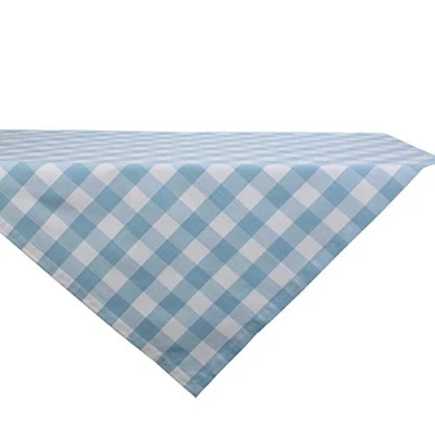 Abbildung von DII Buffalo Check Collection Classic Tischplatte, 40 x cm, Hellblau &amp; Weiß