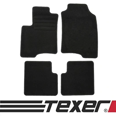 Abbildung von CARMAT TEXER Textil Fußmatten Passend für FIAT Panda III Bj. 2012 Basic