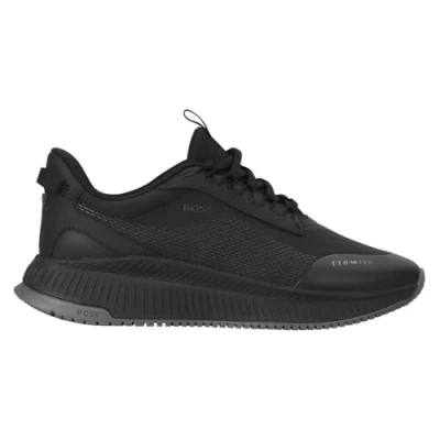 Abbildung von BOSS EVO RUNN Sneaker low, Herren, Größe: 45, Black Schuhe