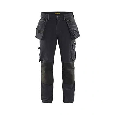 Abbildung von Blaklader 199816449899C60 4 Wege Stretch X1900 Handwerker Arbeitshose, Dunkelgrau/Schwarz, Größe C60