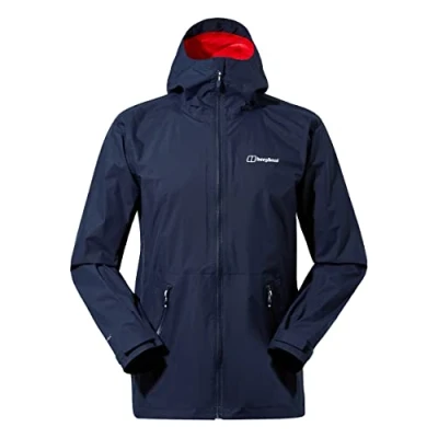 Abbildung von Berghaus Deluge PRO 20 Regenjacke / wasserabweisende Jacke, Herren, Größe: XS, Blue