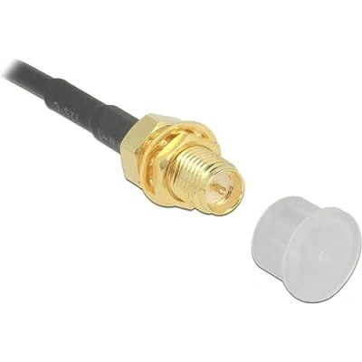 Abbildung von DeLOCK SMA Plug Staubschutzhaube durchsichtig (Packung mit 10)