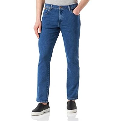 Abbildung von Wrangler Texas Jeans Slim Fit, Herren, Größe: 38x34, Ridge wash