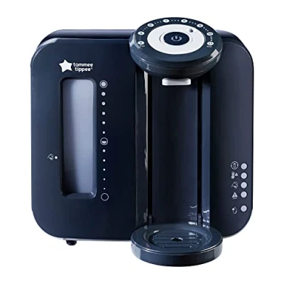 Abbildung von Tommee Tippee Perfect Prep Gerät, Instant Babyflaschen Zubereiter mit antibakteriellem Filter, frische Säuglingsnahrung in 2 Minuten, Schwarz