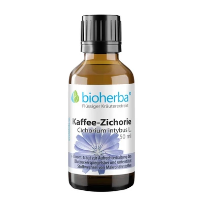 Abbildung von bioherba Kaffee Zichorie Tropfen Tinktur 50 ml