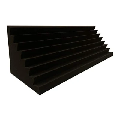 Abbildung von Akustikpur Akustikplatte Bass Trap Lamellen Profil 100x30x30cm effektive Raum Akustik Absorber