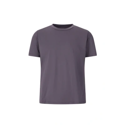 Abbildung von Endurance Nane SS Laufshirt für aktive Junioren, atmungsaktiv und bequem, lilafarben, Gr. 10/140
