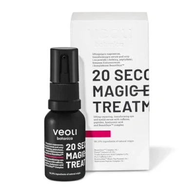 Abbildung von 20 Seconds Magic Eye Treatment Liftinging reaktivierendes, transformatives Augenlid und Augenlidserum mit Koffein, Peptiden, Hyaluronsäure Beautifeye™ Komplex