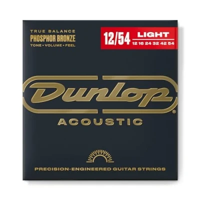Abbildung von Dunlop DAP1254 Phosphor Light 12 54 Akustikgitarren Saiten