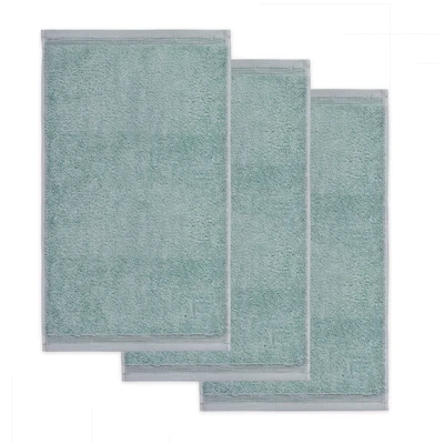 Abbildung von Möve Superwuschel Gästetuch 30 x 50 cm aus 100% Baumwolle, Tea 3er Set