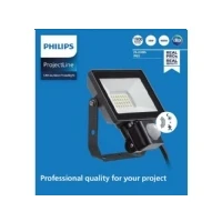 Abbildung von Philips ProjectLine Flutlicht, 20W, 4000K, mit Sensor, schwarz