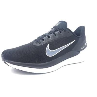 Abbildung von NIKE Performance AIR Winflo 9 Laufschuh Neutral, Herren, Größe: 41, Black dark smoke grey white Schuhe