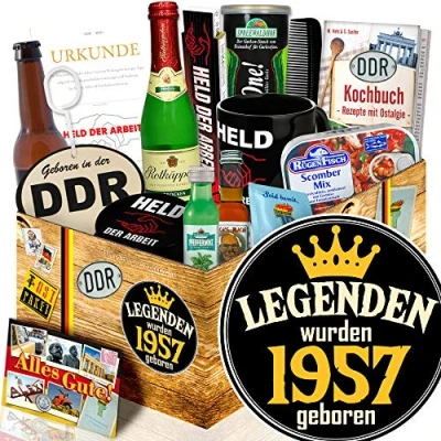 Abbildung von Legenden 1957 Jahrgang Geschenk Geschenkset DDR