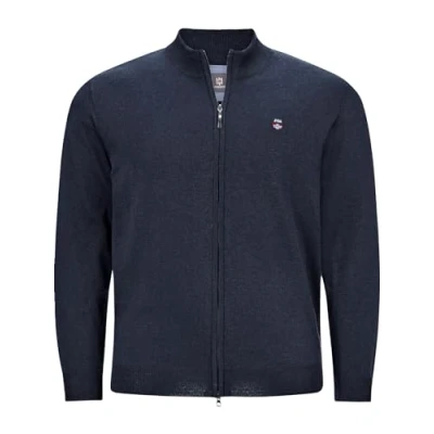 Abbildung von Jan Vanderstorm Agner Strickjacke, Herren, Größe: 4XL, Marine