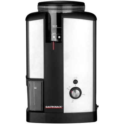 Abbildung von Gastroback Kaffeemühle &quot;Advanced 42602&quot;, 130 W, Kegelmahlwerk, 250 g Bohnenbehälter