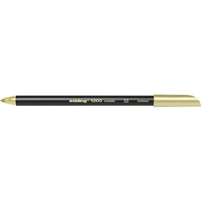 Abbildung von Edding 1200 Fasermaler fein 1 3mm Metallic Gold