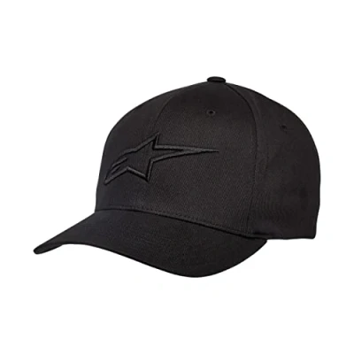 Abbildung von Alpinestars Herren Baseball Kappe Ageless Curve Hat, Schwarz Schwarz, S/M, 1017 81010