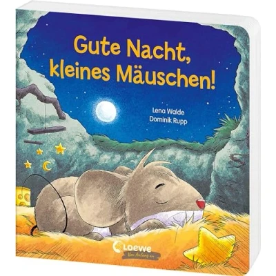 Abbildung von Gute Nacht, kleines Mäuschen!: Nacht Pappbilderbuch zum Kuscheln und Einschlafen für Kinder ab 2 Jahren