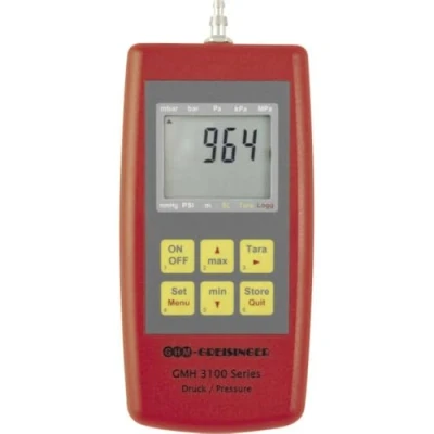 Abbildung von Greisinger GMH3161 12 Druck Messgerät Luftdruck, Nicht aggressive Gase, Korrosive Gase 0 1.3 bar (605296)
