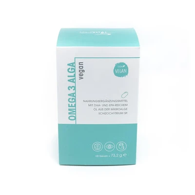 Abbildung von Omega 3 ALGA Kapseln 120 St