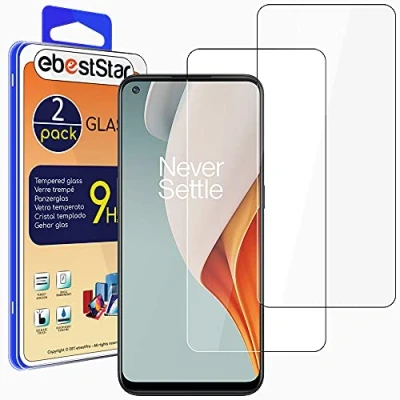 Abbildung von ebestStar {2 Stück) Panzer Schutz Glas für OnePlus Nord N100, 3D Displayschutz, 9H gehärte Glas, Abgerundete, Blasenfrei