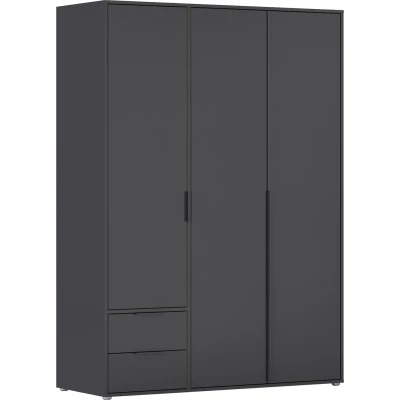 Abbildung von rauch Drehtürenschrank &quot;Kleiderschrank Schrank Garderobe Wäscheschrank NAGATA viel Stauraum&quot;, (in 3 verschiedenen Ausstattungen BASIC/CLASSIC/PREMIUM), mit Schubladen sowie Stangengriffen TOPSELLER MADE IN GERMANY