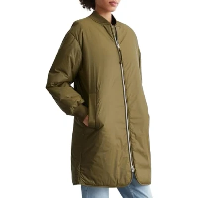Abbildung von Marc OPolo DENIM Kurzmantel, im Long Bomber Look