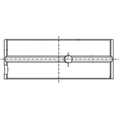 Abbildung von MAHLE ORIGINAL 151 HL 18607 000 Kurbelwellenlager