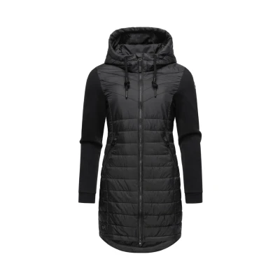 Abbildung von Ragwear Lucinda Wintermantel, Damen, Größe: 4XL, Black