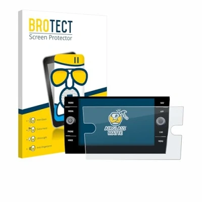 Abbildung von BROTECT Entspiegelungs Schutzglas für Volkswagen Taigo Discover Media 8 2023 Schutz Folie Panzerfolie Glas Matt [Extrem Kratzfest 9H, Anti Reflex]