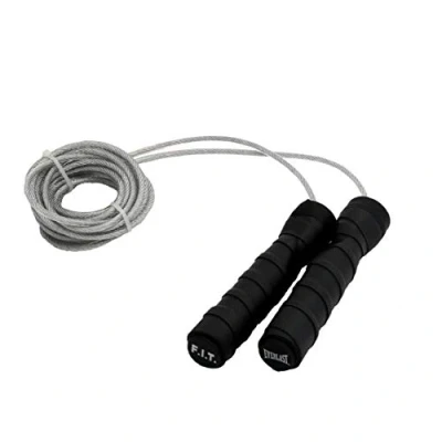 Abbildung von Everlast Unisex Erwachsene Sport Boxen Sprungseil Speed Rope Pro Weight Adjustable, Grau, 335 cm