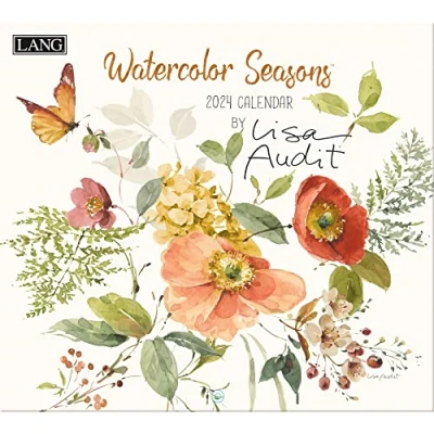Abbildung von LANG Watercolor Seasons 2024 Wandkalender (24991002011), mehrfarbig