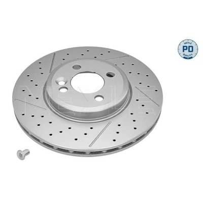 Abbildung von MEYLE 315 521 0056/PD Bremsscheibe Vorderachse 294 22 4 100 Belüftet beschichtet mit Schrauben MINI: Schrägheck, Clubman, Cabrio