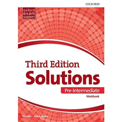Abbildung von Solutions: Pre Intermediate: Workbook: Leading the way to success (Solutions Third Edition)