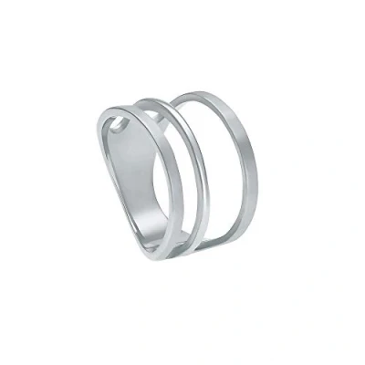Abbildung von Heideman Ring Damen aus Edelstahl silber farbend matt Damenring für Frauen mit