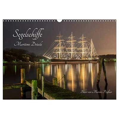 Abbildung von Segelschiffe Maritime Details (Wandkalender 2025 DIN A3 quer), CALVENDO Monatskalender